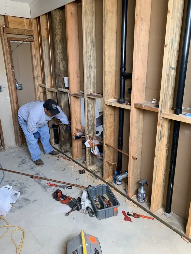 Commercial rough-in plumbing for Water Heater Replacement in Monroeville